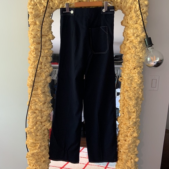 Old Celine navy trousers - size 34 - Picture 3 of 4